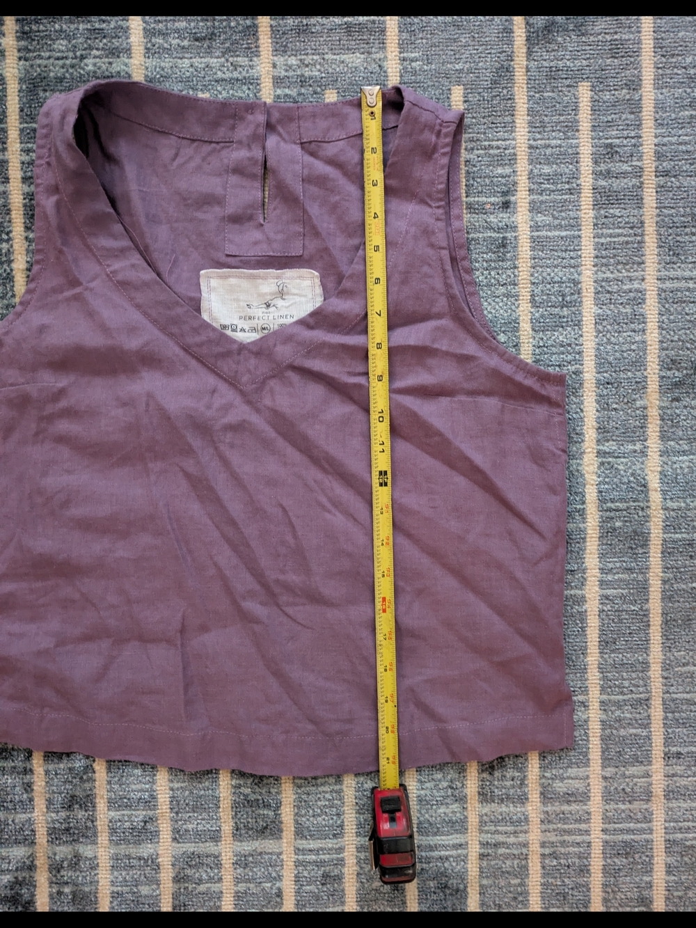 Not Perfect Linen Bay Tank - Picture 12 of 16